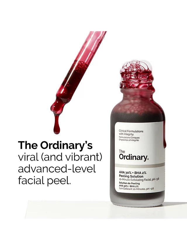 The Ordinary - AHA 30% + BHA 2% Peeling Solution