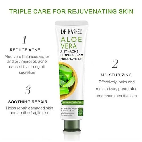 Dr Rashel Aloe Vera Anti Acne Pimple Cream