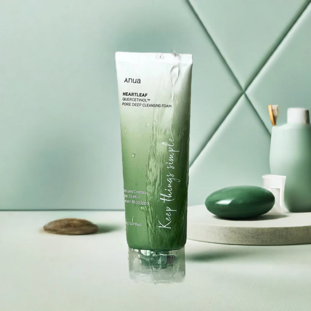 Anua - Heartleaf Quercetinol Pore Deep Cleansing Foam