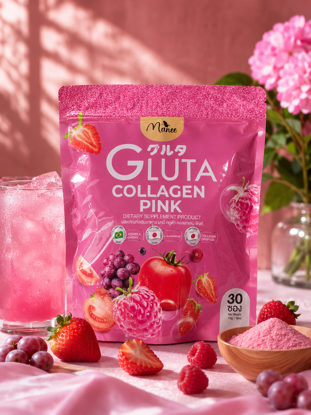 Gluta Collagen Pink