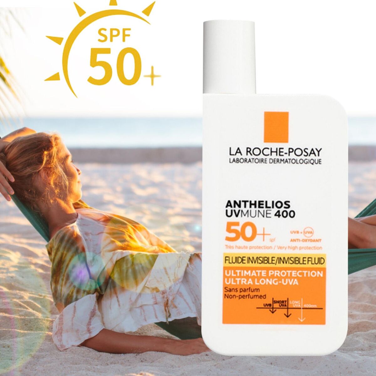 La Roche-Posay - Anthelios Uvmune 400 Fluide Invisible SPF 50+
