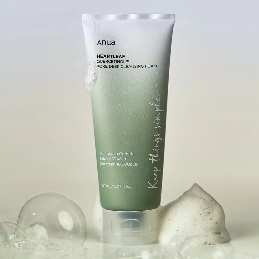 Anua - Heartleaf Quercetinol Pore Deep Cleansing Foam