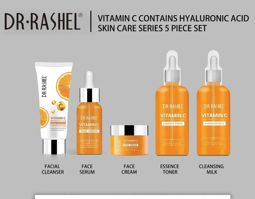 Dr Rashel Vitamin C Skin Care Set with Bag